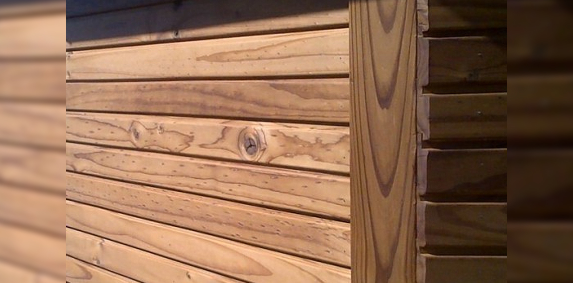 revestimiento de madera exterior 