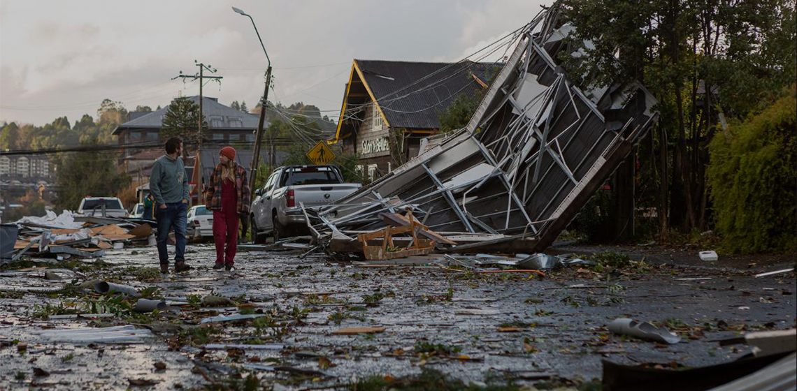 Tornado en Puerto Varas: investigación entrega claves para reforzar viviendas frente a vientos extremos 