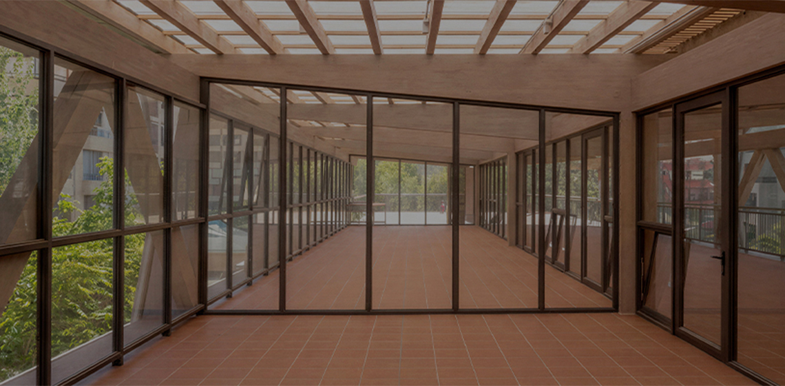 Interior Campus Fundación TAD, Imagen Gentileza Niuform