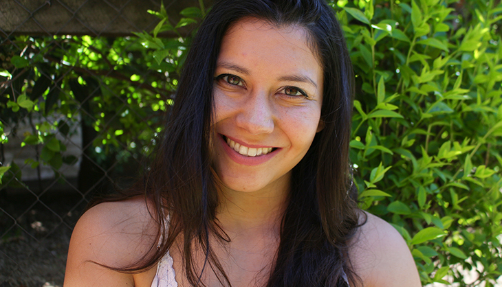  Camila Fernández Urrutia, Ingeniera en Recursos Naturales y estudiante de Doctorado de CENAMAD y la Universidad de la Frontera (UFRO)