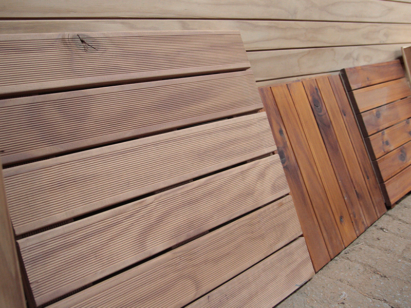 Planchas dimensionadas de madera