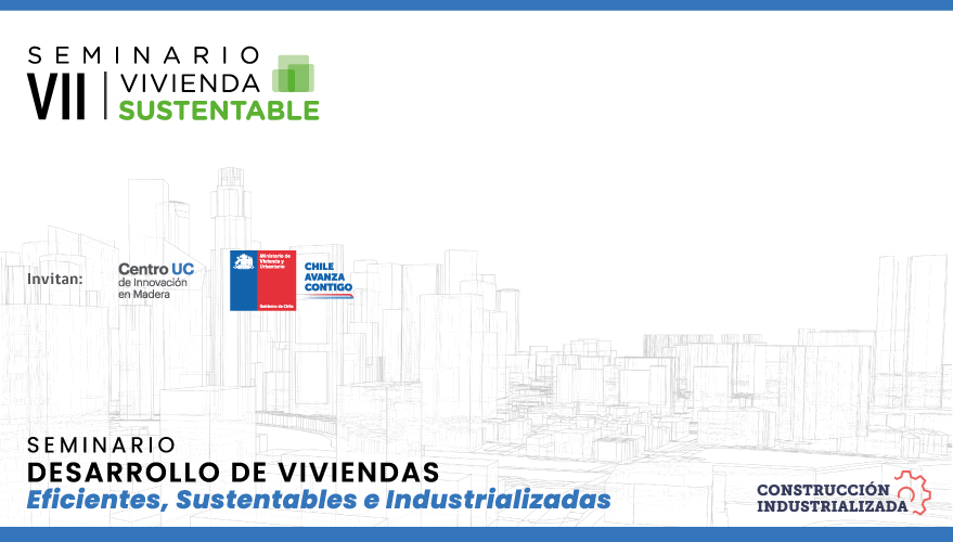 Afiche del VI Seminario de Vivienda Sustentable