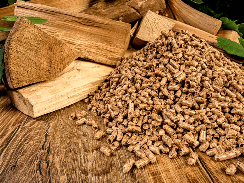 bio pellets de madera